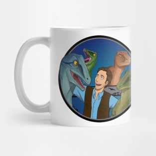 Raptor Friends Mug